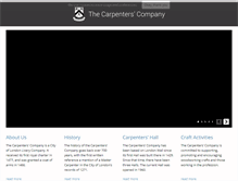 Tablet Screenshot of carpentersco.com